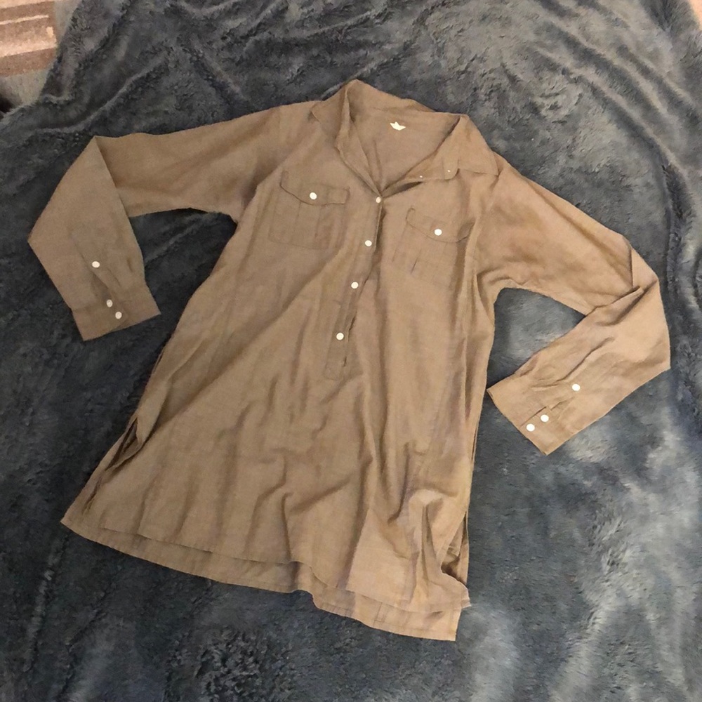 J.crew Small Olive tunic